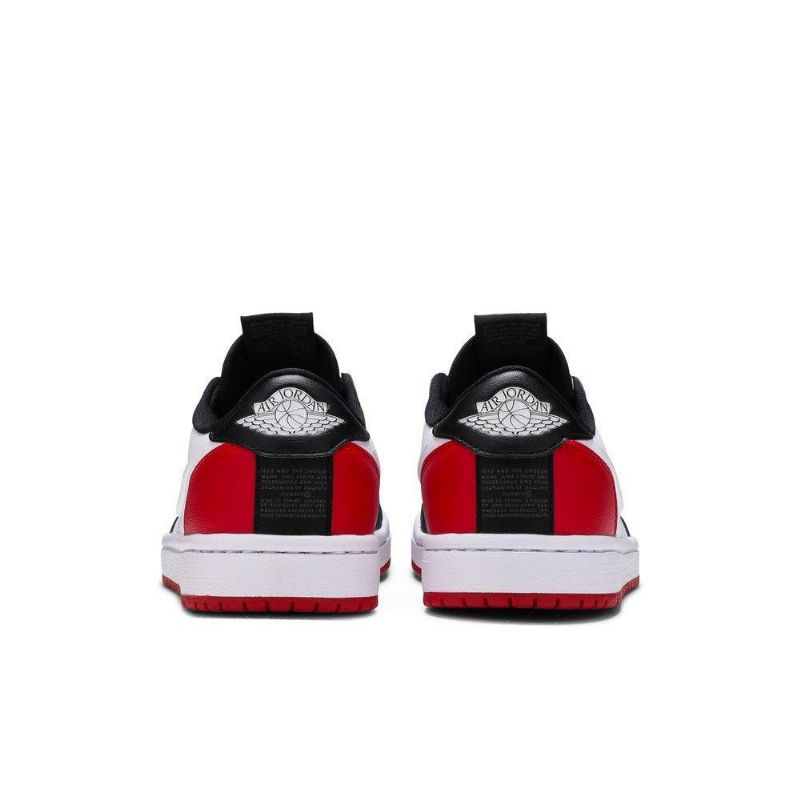 Γυναικεία Παπούτσια Air Jordan 1 Low Slip Μαύρα Λευκά Κόκκινα