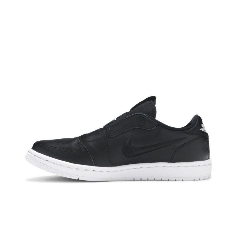 Γυναικεία Παπούτσια Air Jordan 1 Low Slip Μαύρος Άσπρο