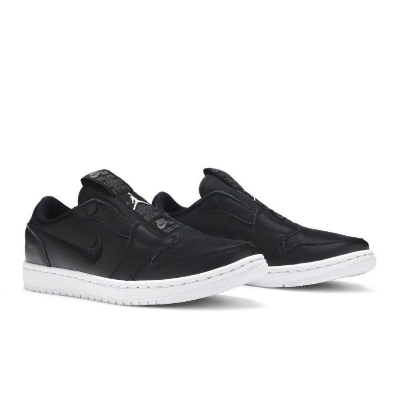 Γυναικεία Παπούτσια Air Jordan 1 Low Slip Μαύρος Άσπρο