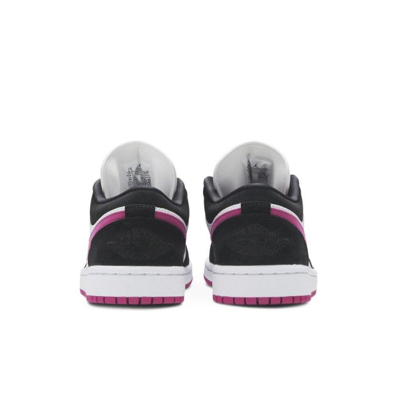 Γυναικεία Παπούτσια Air Jordan 1 Μαύρα Μωβ Λευκά
