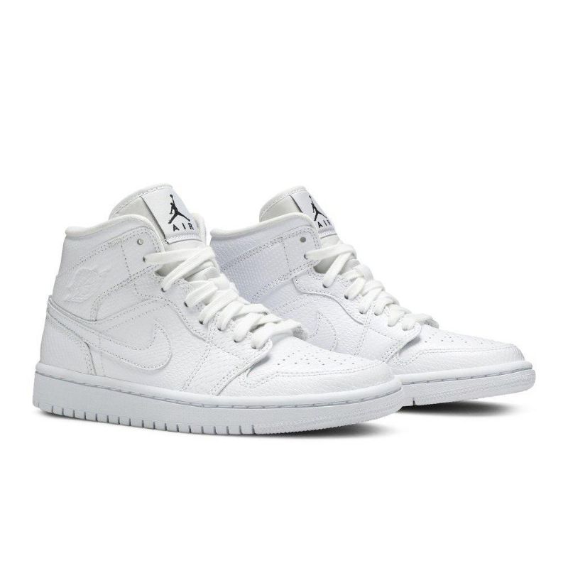 Γυναικεία Παπούτσια Air Jordan 1 Mid Άσπρο