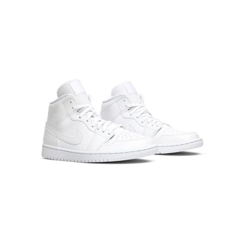 Γυναικεία Παπούτσια Air Jordan 1 Mid Άσπρο