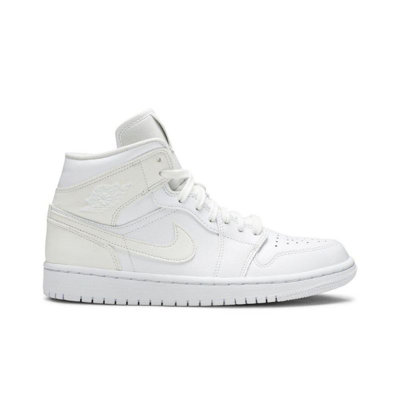 Γυναικεία Παπούτσια Air Jordan 1 Mid Άσπρο