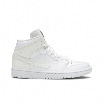 Γυναικεία Παπούτσια Air Jordan 1 Mid Άσπρο