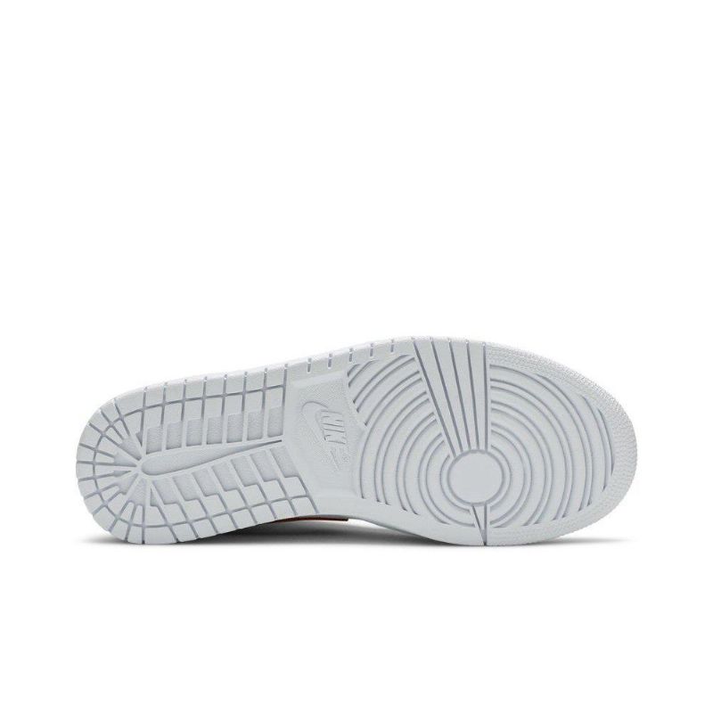 Γυναικεία Παπούτσια Air Jordan 1 Mid Άσπρο Κόκκινος