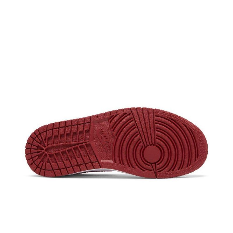 Γυναικεία Παπούτσια Air Jordan 1 Mid Άσπρο Κόκκινος