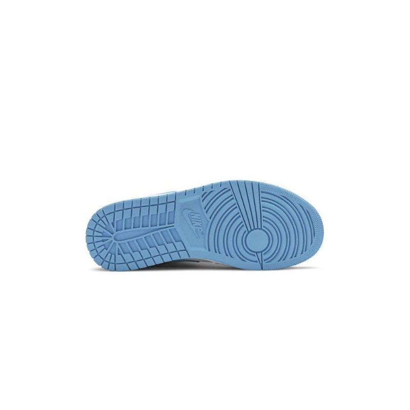 Γυναικεία Παπούτσια Air Jordan 1 Mid Άσπρο Μπλε