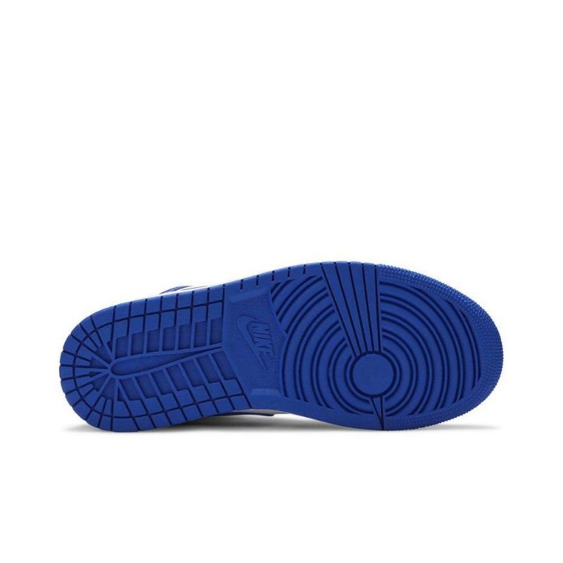 Γυναικεία Παπούτσια Air Jordan 1 Mid Άσπρο Μπλε