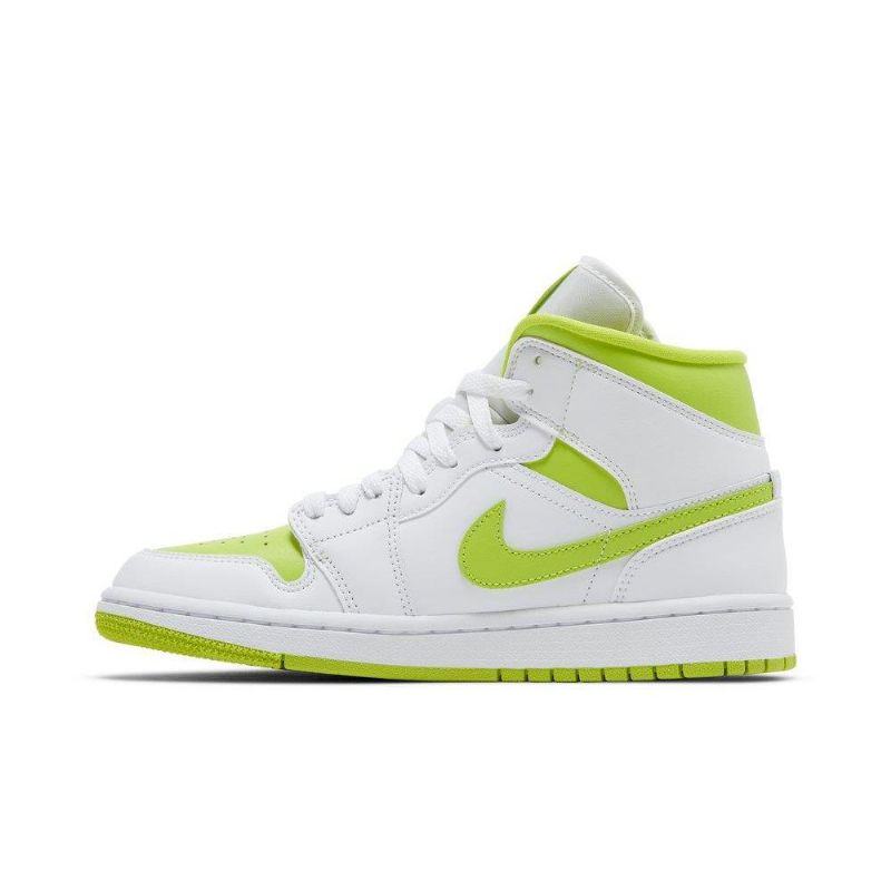 Γυναικεία Παπούτσια Air Jordan 1 Mid Άσπρο Πράσινος