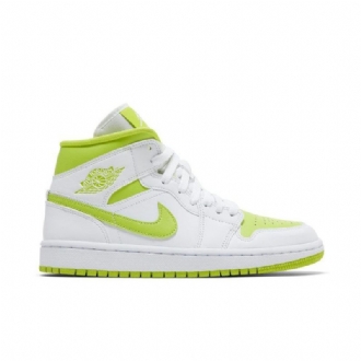 Γυναικεία Παπούτσια Air Jordan 1 Mid Άσπρο Πράσινος