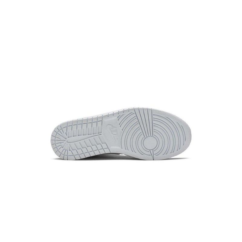 Γυναικεία Παπούτσια Air Jordan 1 Mid Γκρί Πράσινος