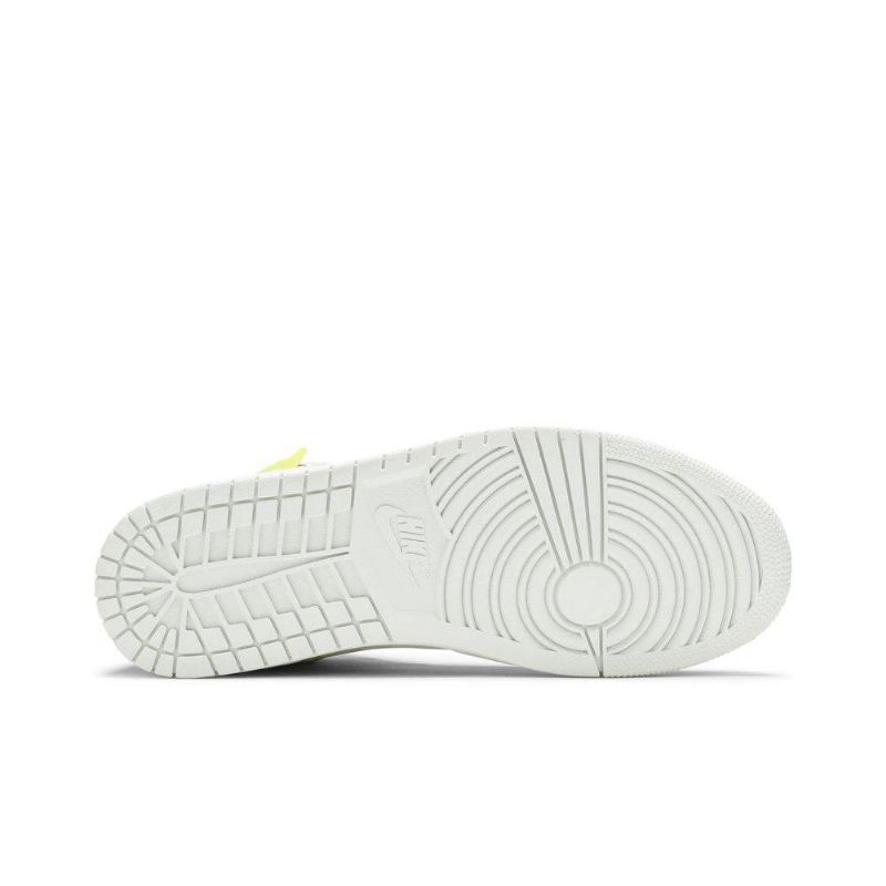 Γυναικεία Παπούτσια Air Jordan 1 Mid Lx Άσπρο Κίτρινος