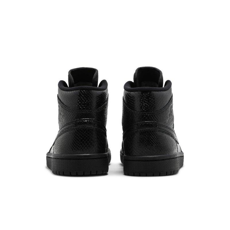 Γυναικεία Παπούτσια Air Jordan 1 Mid Μαύρος Άσπρο