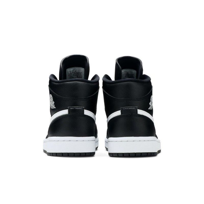 Γυναικεία Παπούτσια Air Jordan 1 Mid Μαύρος Άσπρο