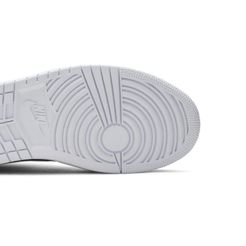 Γυναικεία Παπούτσια Air Jordan 1 Mid Μαύρος Κόκκινος Άσπρο