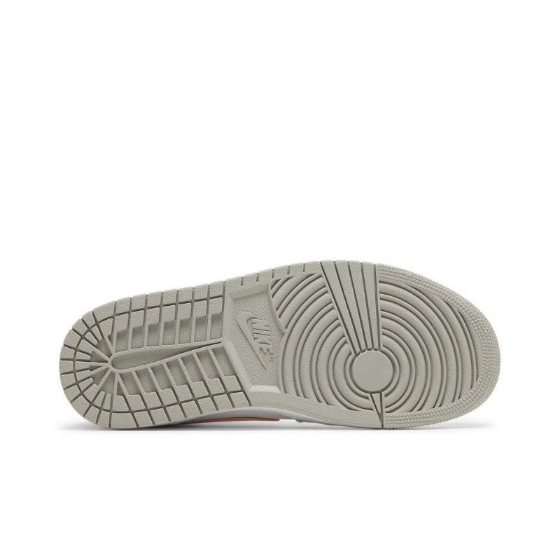 Γυναικεία Παπούτσια Air Jordan 1 Mid Se Άσπρο Γκρί Ροζ