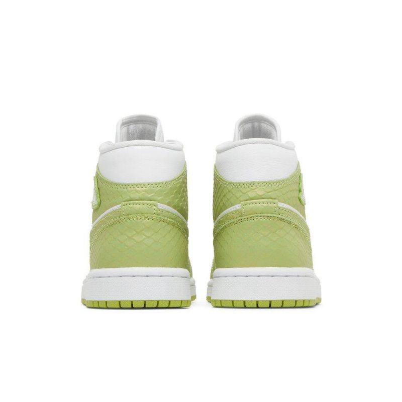Γυναικεία Παπούτσια Air Jordan 1 Mid Se Άσπρο Πράσινος
