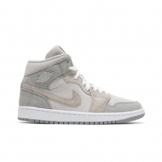 Γυναικεία Παπούτσια Air Jordan 1 Mid Se Γκρί