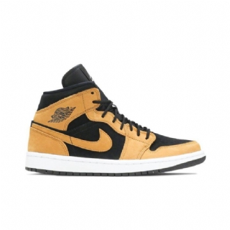 Γυναικεία Παπούτσια Air Jordan 1 Mid Se Καφέ Μαύρα