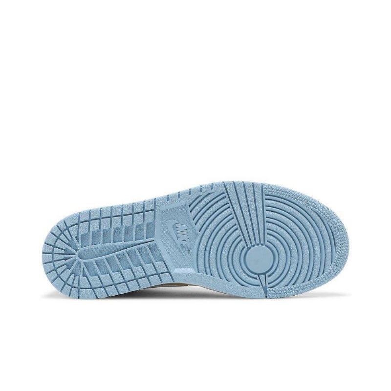 Γυναικεία Παπούτσια Air Jordan 1 Mid Se Λευκό Καφέ Κόκκινο Μπλε