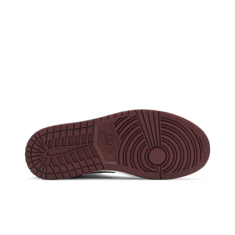 Γυναικεία Παπούτσια Air Jordan 1 Mid Se Μαύρος Bordeaux Άσπρο