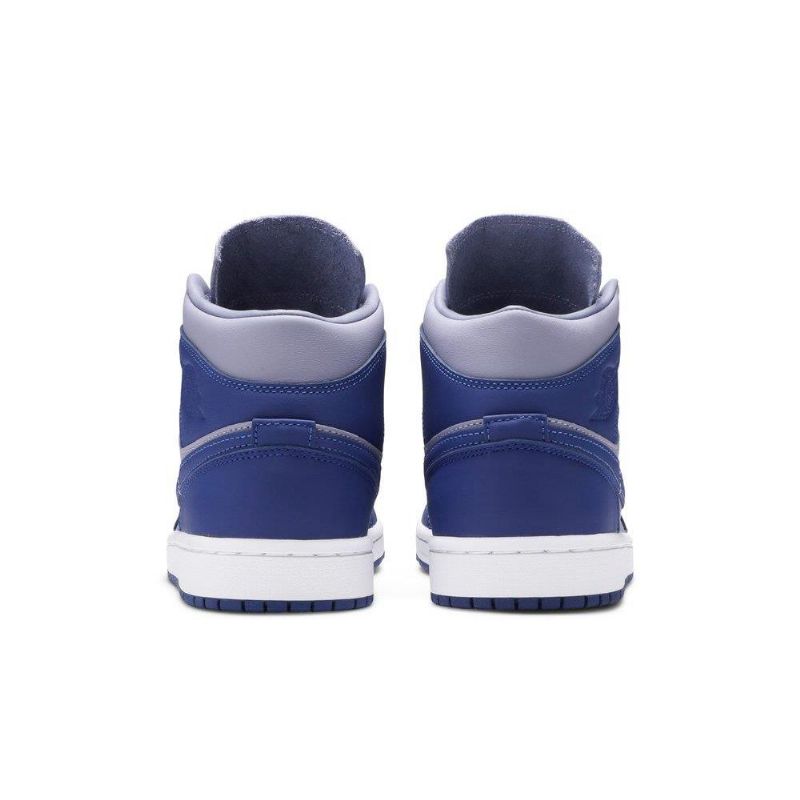 Γυναικεία Παπούτσια Air Jordan 1 Mid Se Μωβ Μπλε Άσπρο