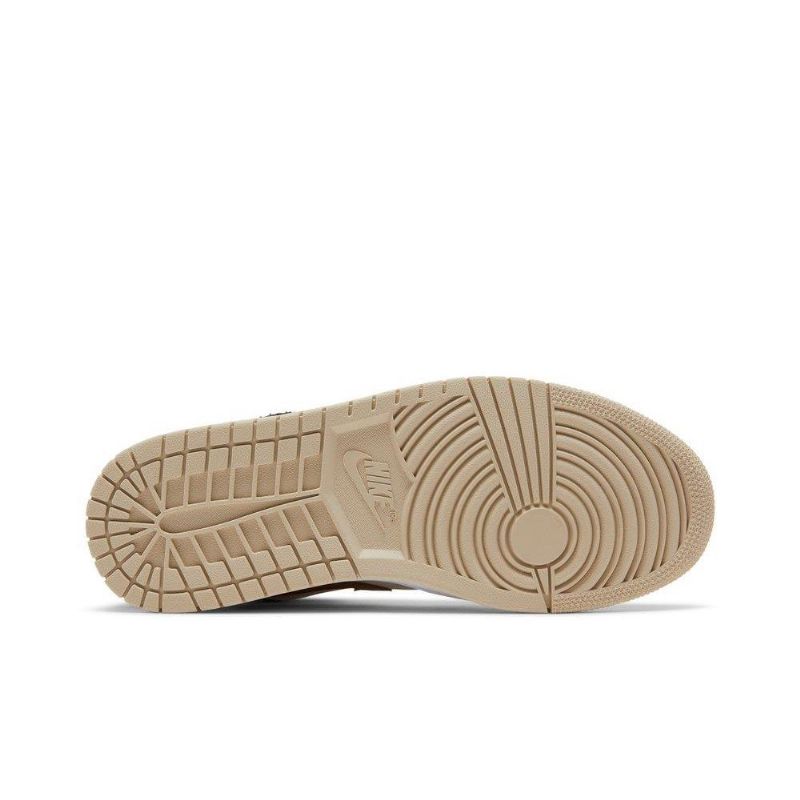 Γυναικεία Παπούτσια Air Jordan 1 Mid Se Μπεζ Καστανός