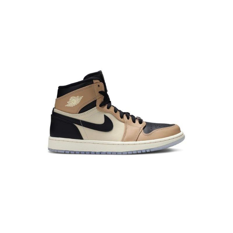 Γυναικεία Παπούτσια Air Jordan 1 Ψηλά Μαύρα Καφέ Χακί