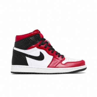 Γυναικεία Παπούτσια Air Jordan 1 Retro High Και Κόκκινος Άσπρο Μαύρος