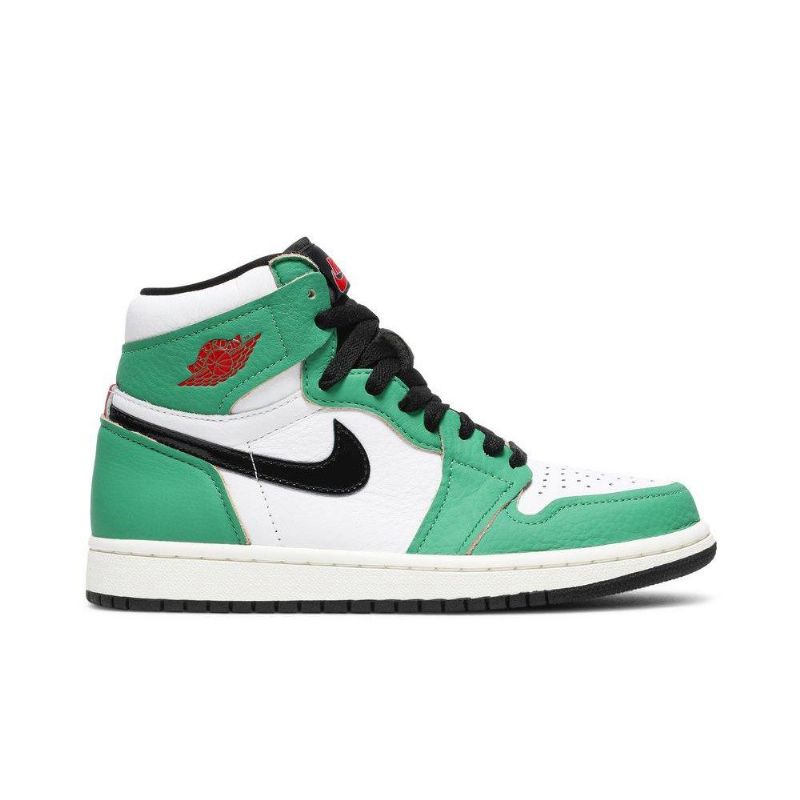 Γυναικεία Παπούτσια Air Jordan 1 Retro High Και Πράσινος Άσπρο Μαύρος
