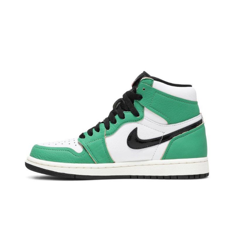 Γυναικεία Παπούτσια Air Jordan 1 Retro High Και Πράσινος Άσπρο Μαύρος