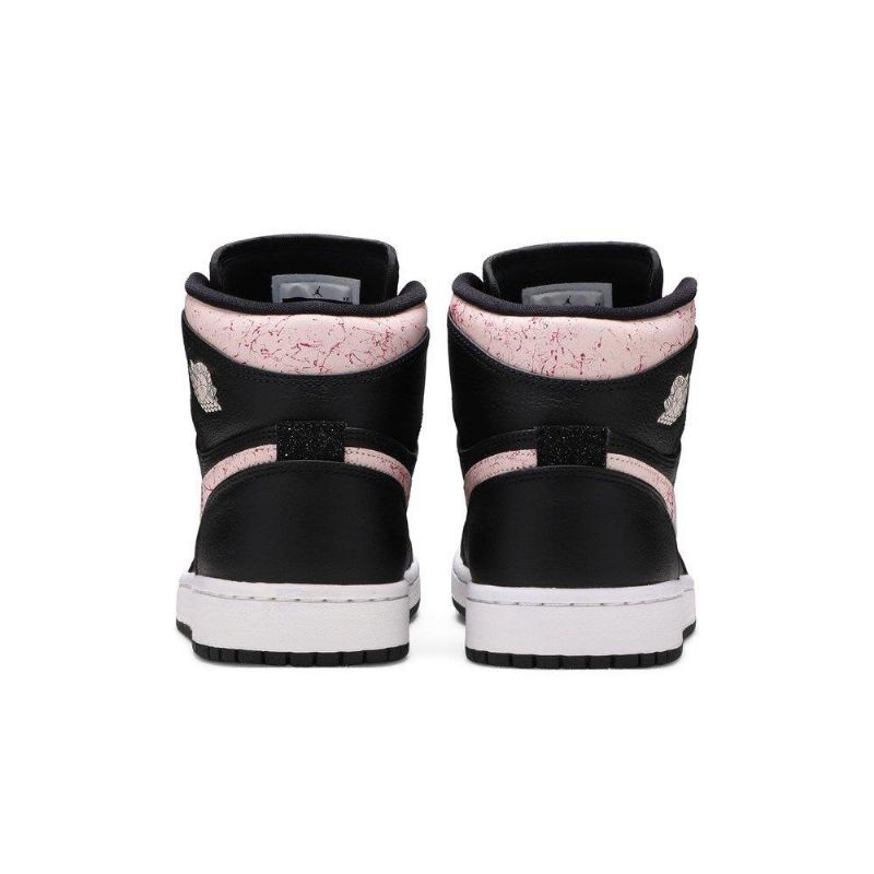 Γυναικεία Παπούτσια Air Jordan 1 Retro High Μαύρος Ροζ