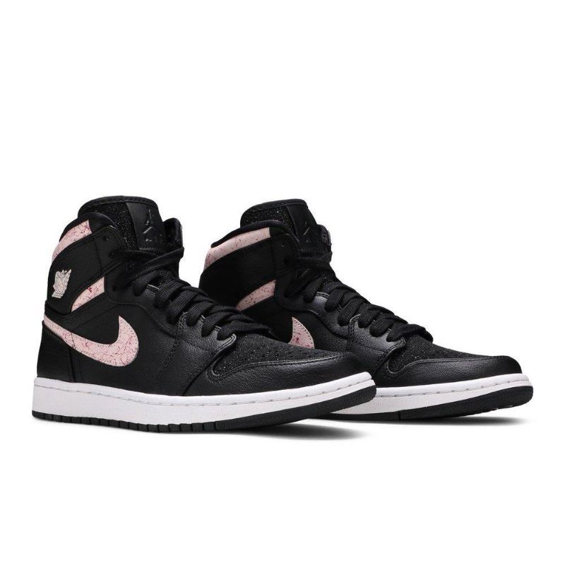 Γυναικεία Παπούτσια Air Jordan 1 Retro High Μαύρος Ροζ