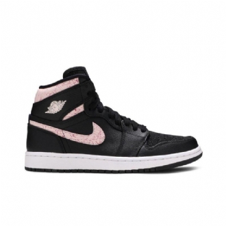 Γυναικεία Παπούτσια Air Jordan 1 Retro High Μαύρος Ροζ