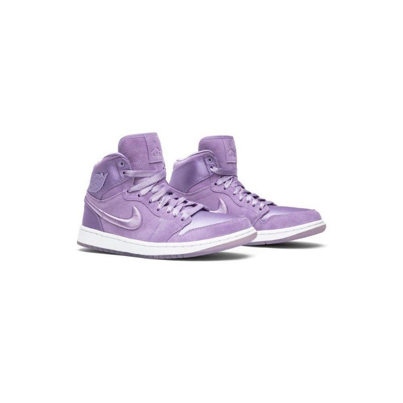 Γυναικεία Παπούτσια Air Jordan 1 Retro High Μωβ Άσπρο