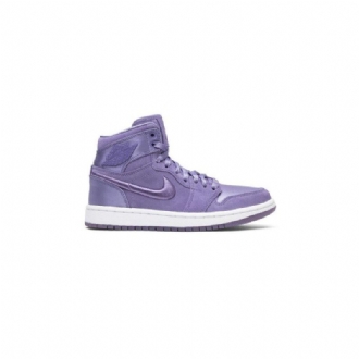 Γυναικεία Παπούτσια Air Jordan 1 Retro High Μωβ Άσπρο