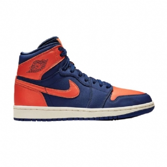Γυναικεία Παπούτσια Air Jordan 1 Retro High Μπλε Καστανός Άσπρο