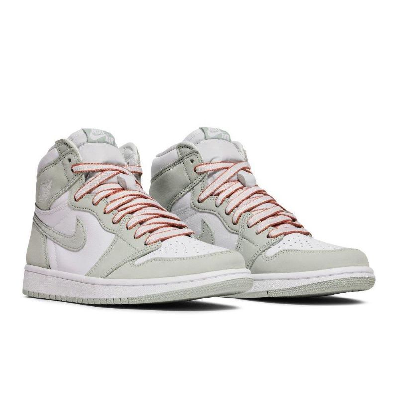 Γυναικεία Παπούτσια Air Jordan 1 Retro High Og Γκρί Άσπρο Πορτοκάλι
