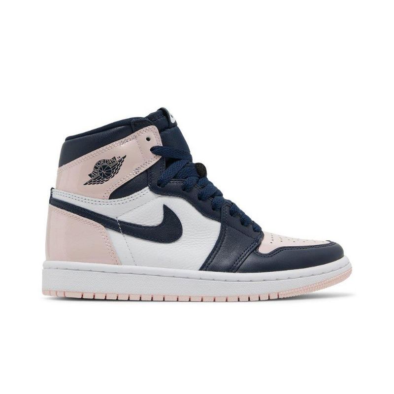 Γυναικεία Παπούτσια Air Jordan 1 Retro High Og Se Ροζ Άσπρο Σκούρο Μπλε