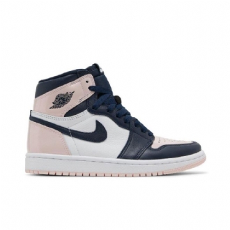 Γυναικεία Παπούτσια Air Jordan 1 Retro High Og Se Ροζ Άσπρο Σκούρο Μπλε