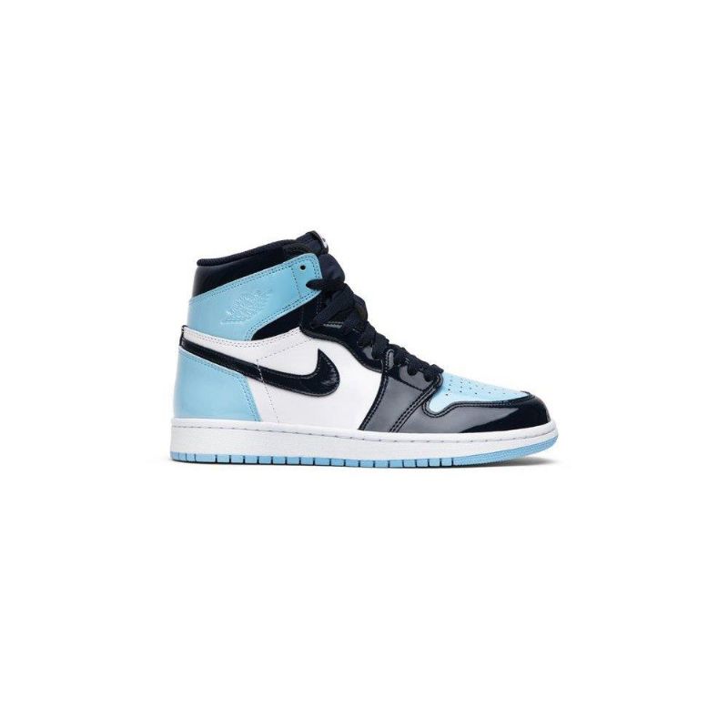Γυναικεία Παπούτσια Air Jordan 1 Retro High Og Σκούρο Μπλε Άσπρο
