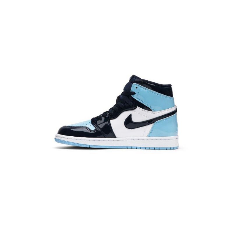 Γυναικεία Παπούτσια Air Jordan 1 Retro High Og Σκούρο Μπλε Άσπρο