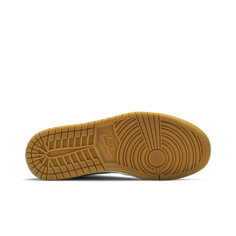 Γυναικεία Παπούτσια Air Jordan 1 Retro High Premium Άσπρο Χρυσός