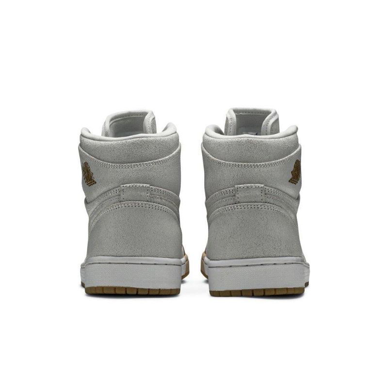 Γυναικεία Παπούτσια Air Jordan 1 Retro High Premium Άσπρο Χρυσός