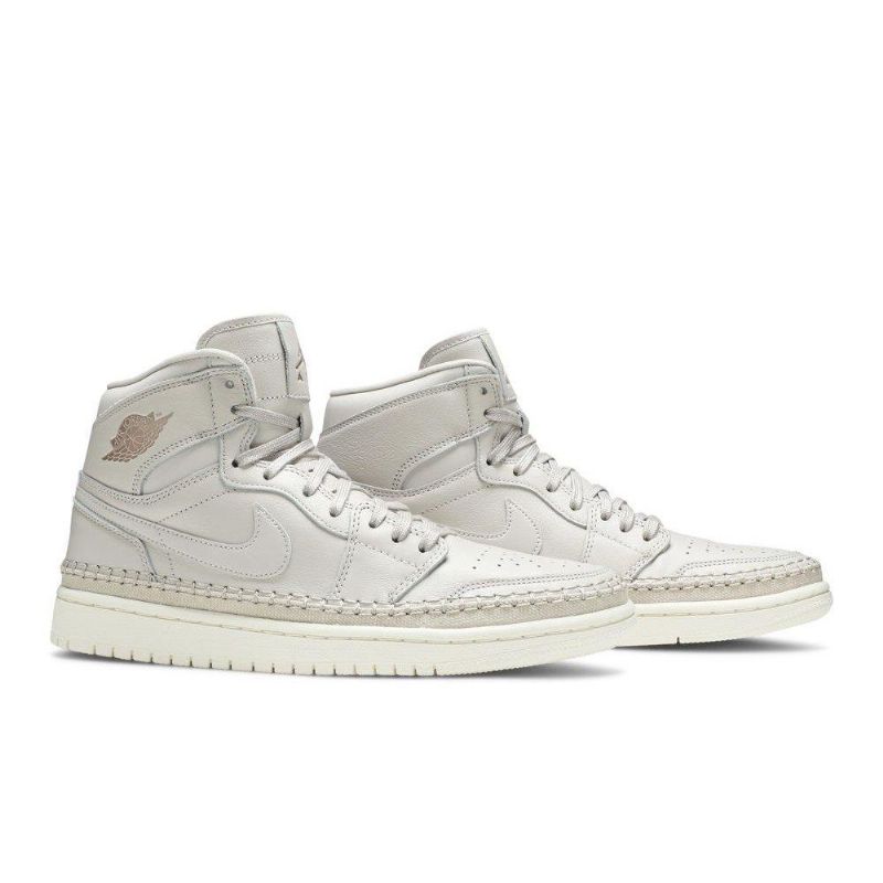 Γυναικεία Παπούτσια Air Jordan 1 Retro High Premium Γκρι