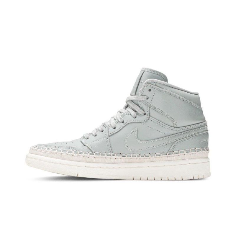 Γυναικεία Παπούτσια Air Jordan 1 Retro High Premium Πράσινα Λευκά