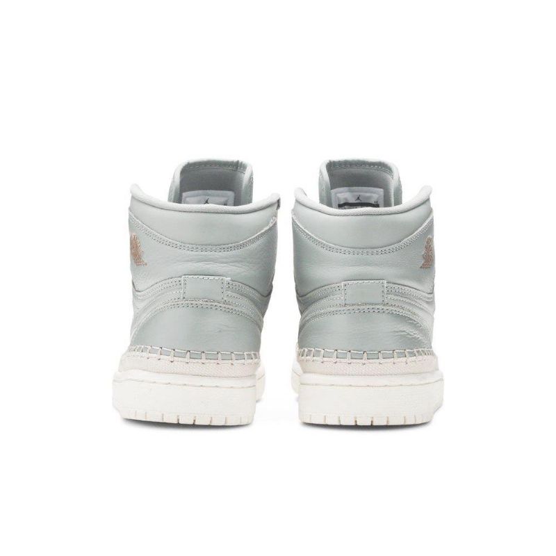 Γυναικεία Παπούτσια Air Jordan 1 Retro High Premium Πράσινα Λευκά