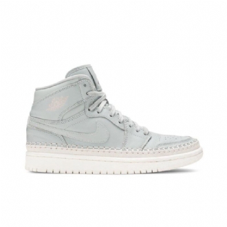 Γυναικεία Παπούτσια Air Jordan 1 Retro High Premium Πράσινα Λευκά