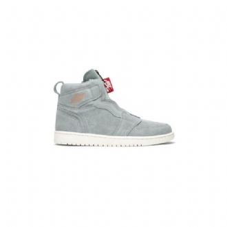 Γυναικεία Παπούτσια Air Jordan 1 Retro Με Ψηλό Φερμουάρ Πράσινο Κόκκινο