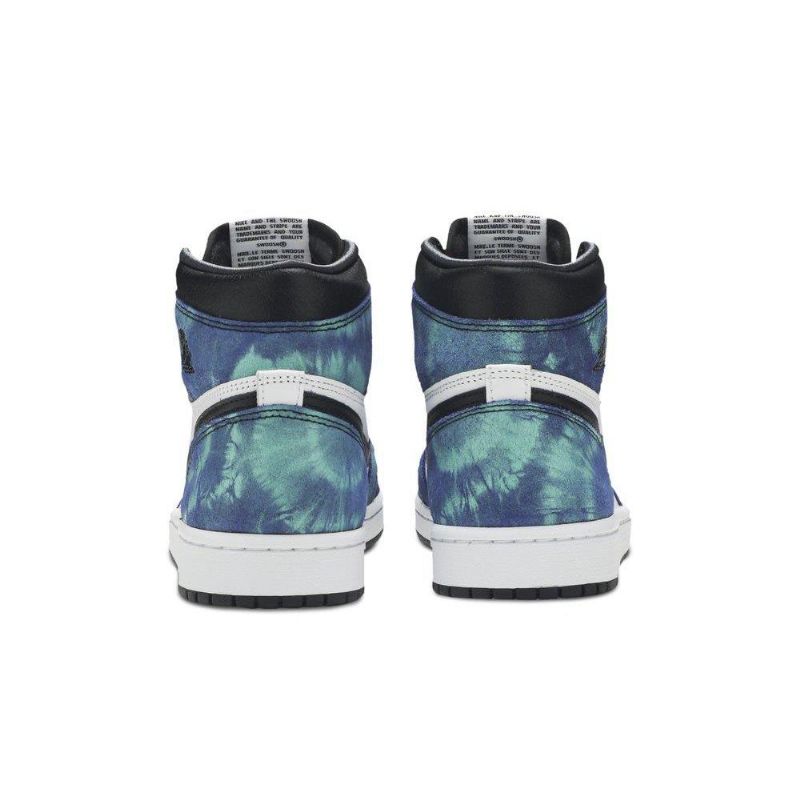 Γυναικεία Παπούτσια Air Jordan 1 Ρετρό Ψηλά Και Λευκά Μαύρα Πράσινα